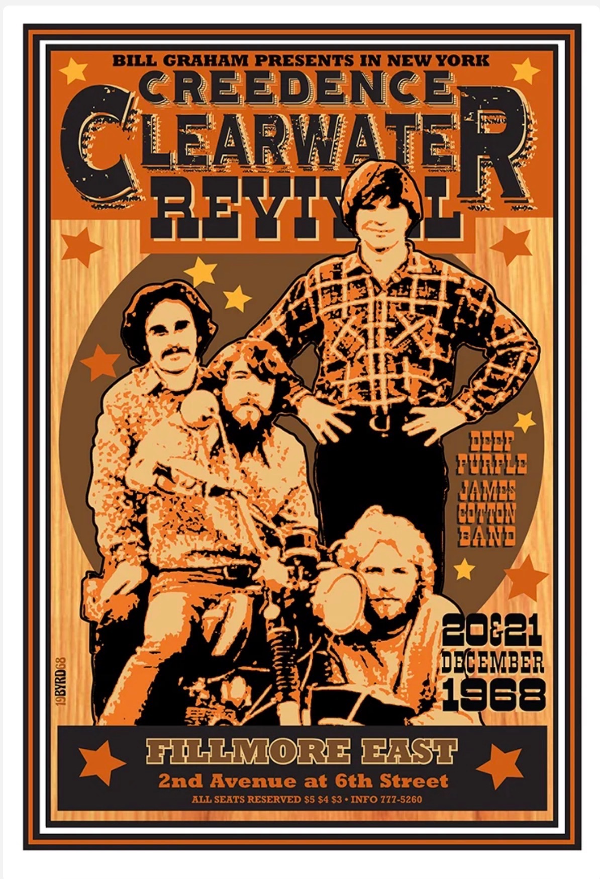 Creedence Clearwater Revival poster