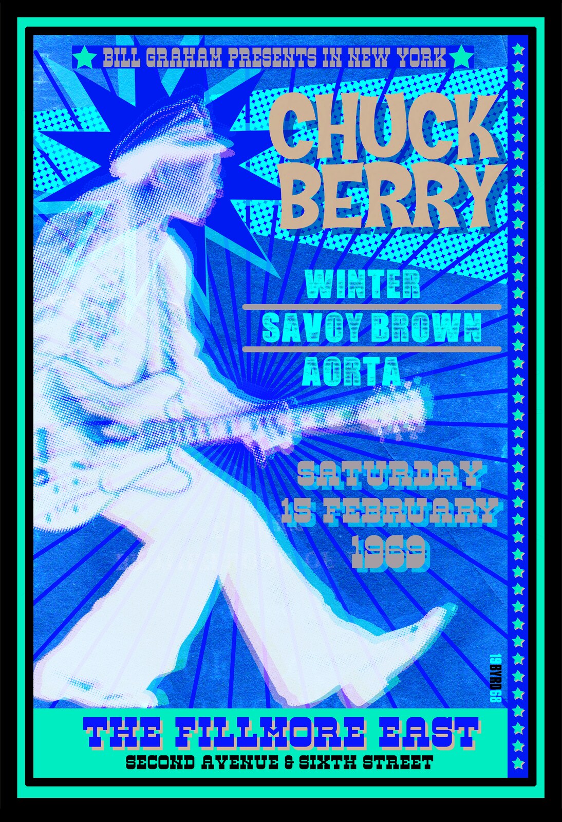 CHUCK BERRY at the FILLMORE EAST 1969