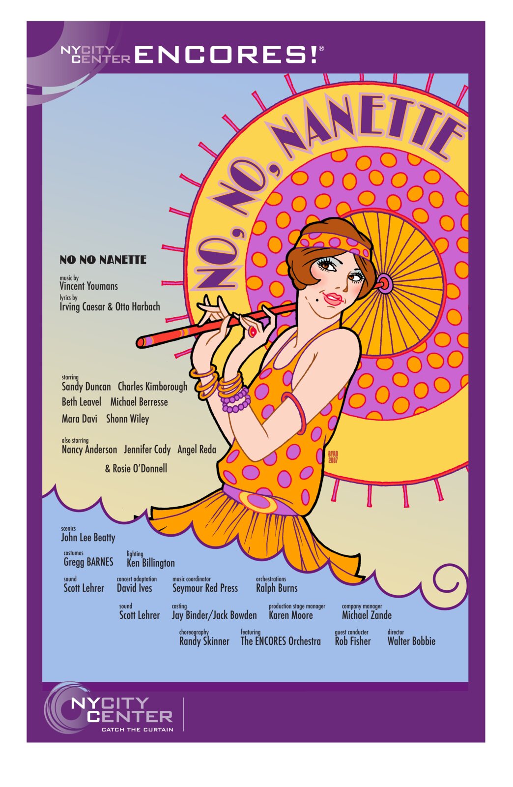 CITY CENTER ENCORES - "NO, NO, NANETTE" - 2008 Season