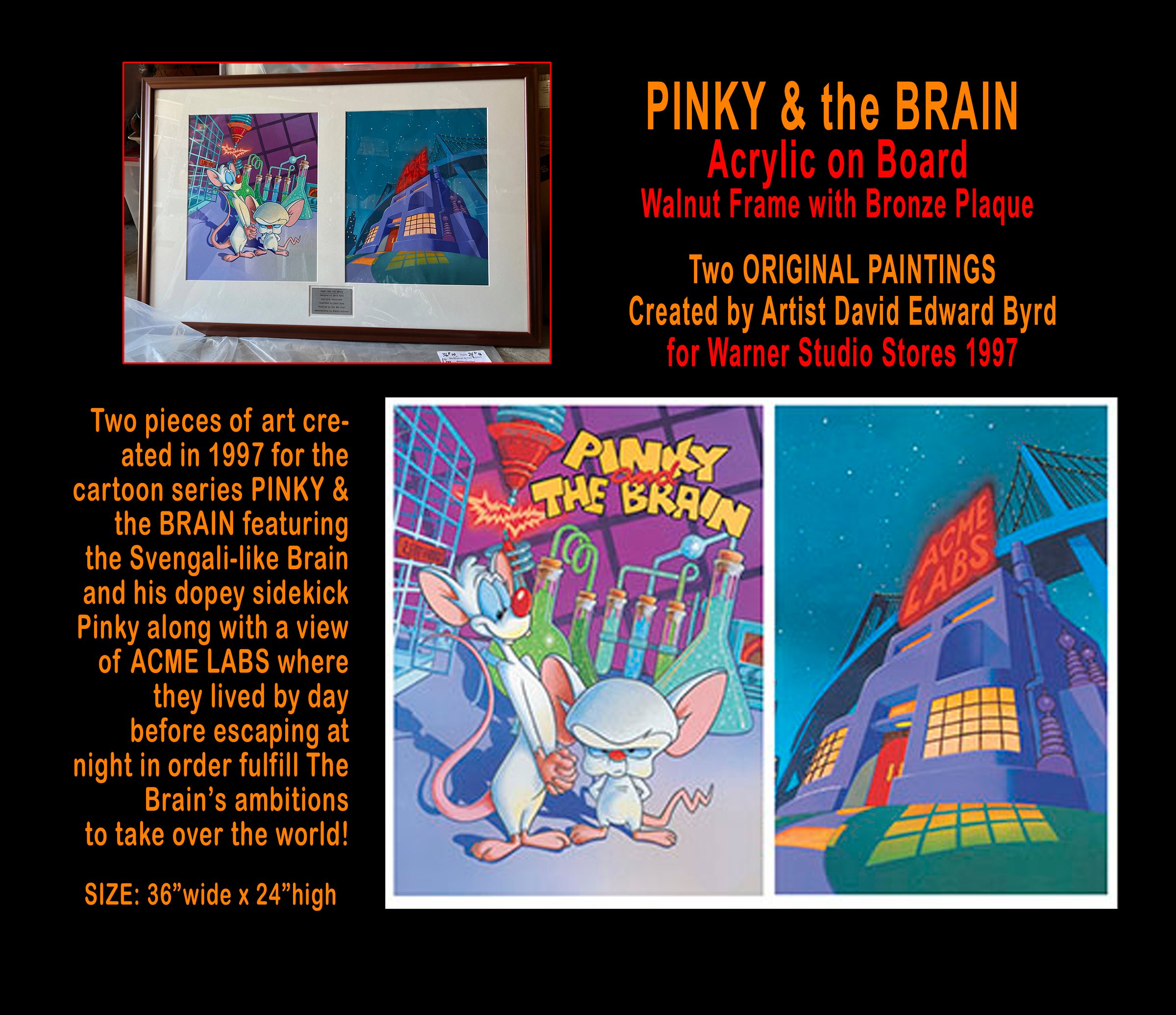 "DAVID EDWARD BYRD RETROSPECTIVE" - RINGLING SCHOOL OF ART & DESIGN - 2007
