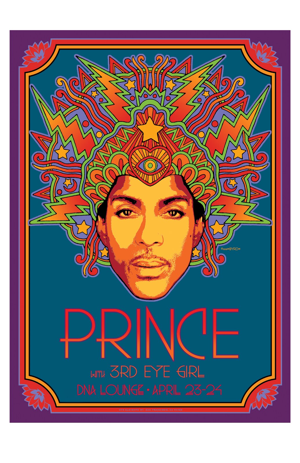 Prince with 3rd Eye Girl poster