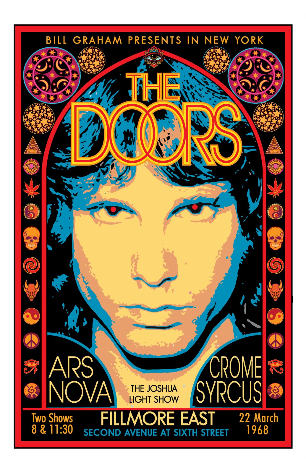 The Doors · Fillmore East poster