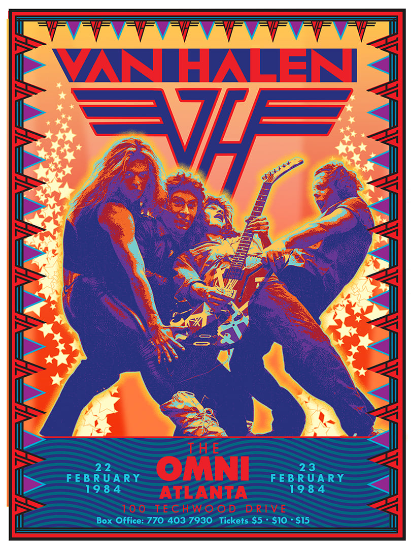 Van Halen Fair Warning Tour