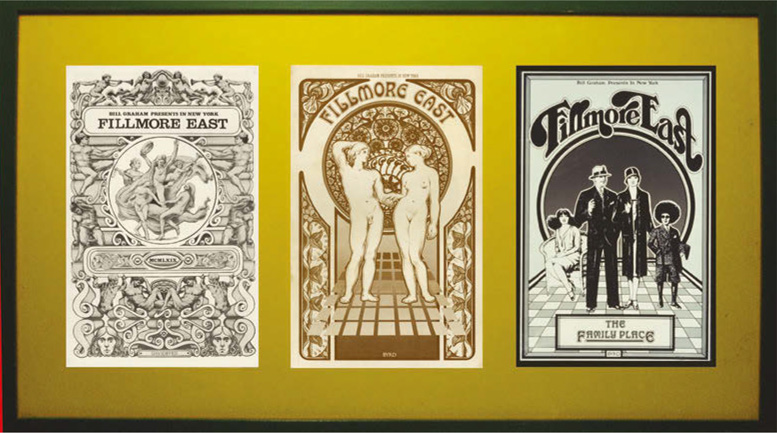Fillmore East printed programs