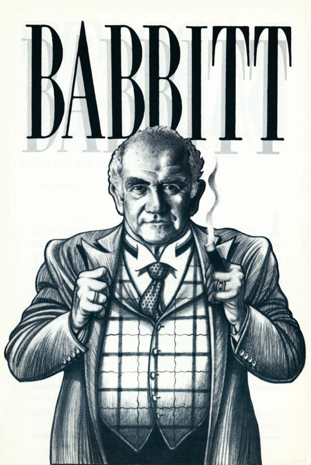 Babbitt — KCRW radio play illustration