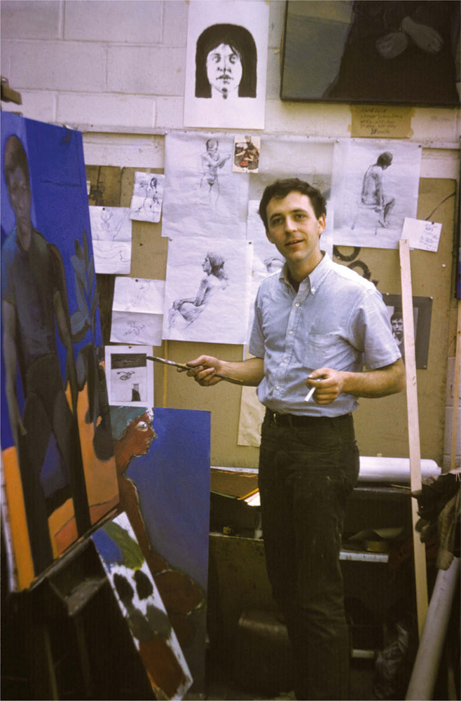 Andy Warhol’s cubicle at Carnegie Tech