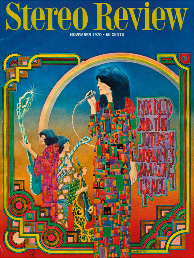 Stereo Review cover illustration