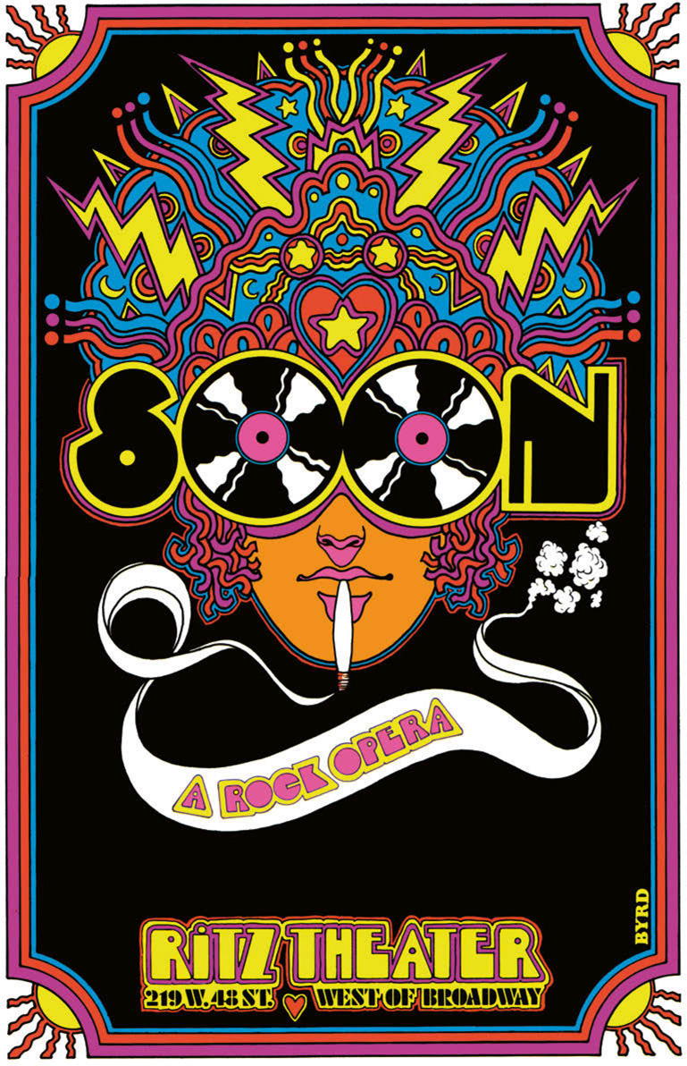 Soon · Off-Broadway rock opera poster