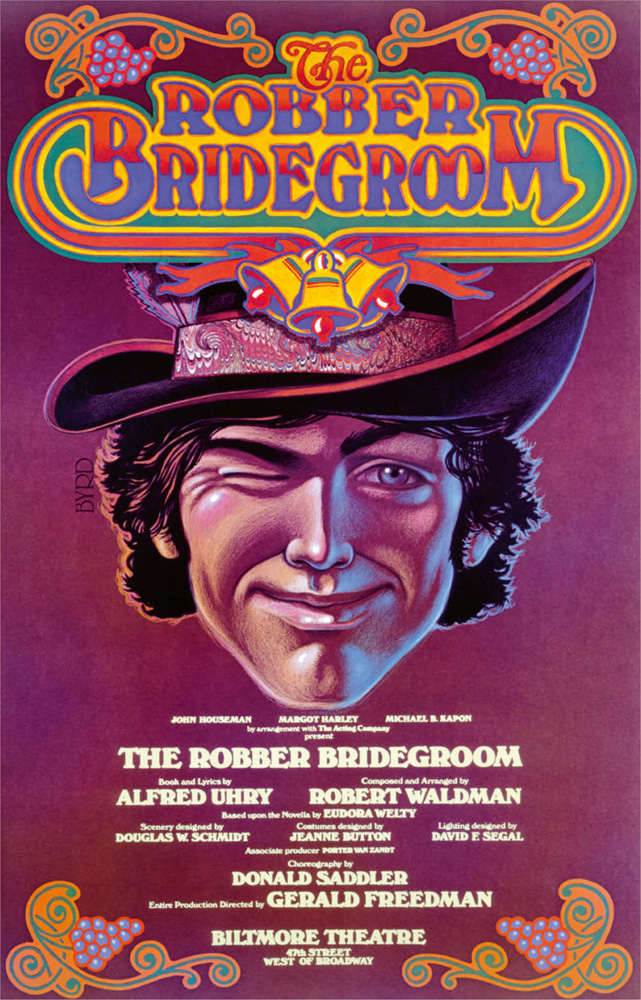 The Robber Bridegroom Broadway poster
