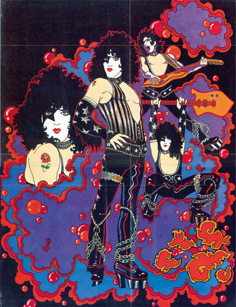 Paul Stanley 1978 solo poster