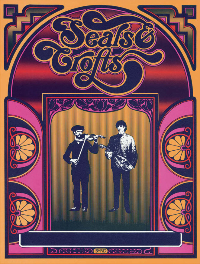 Seals & Crofts · 1970 tour poster blank