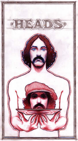 HEADS · folio of 10 posters