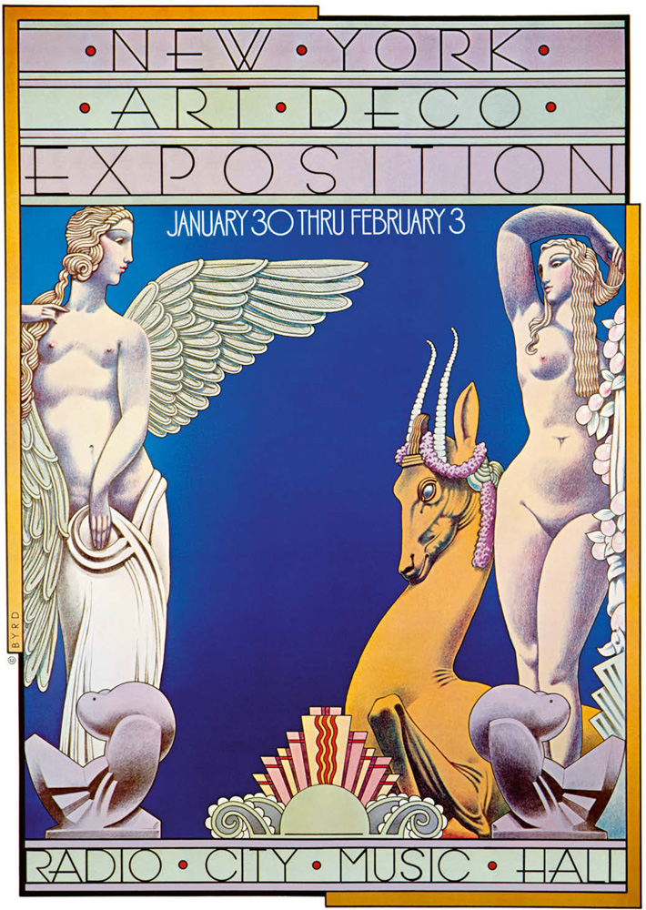 New York Art Deco Exposition poster