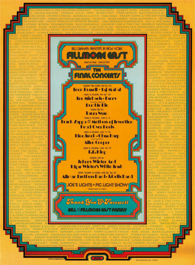 Fillmore East closes