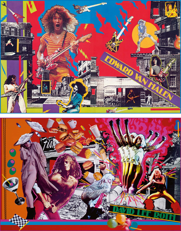 Van Halen Fair Warning Tour art director