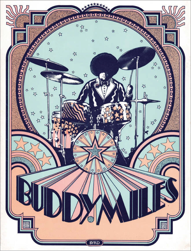 Buddy Miles press-kit cover