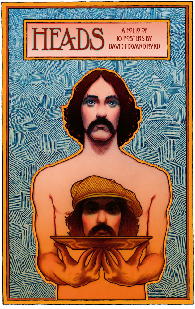 HEADS · folio of 10 posters