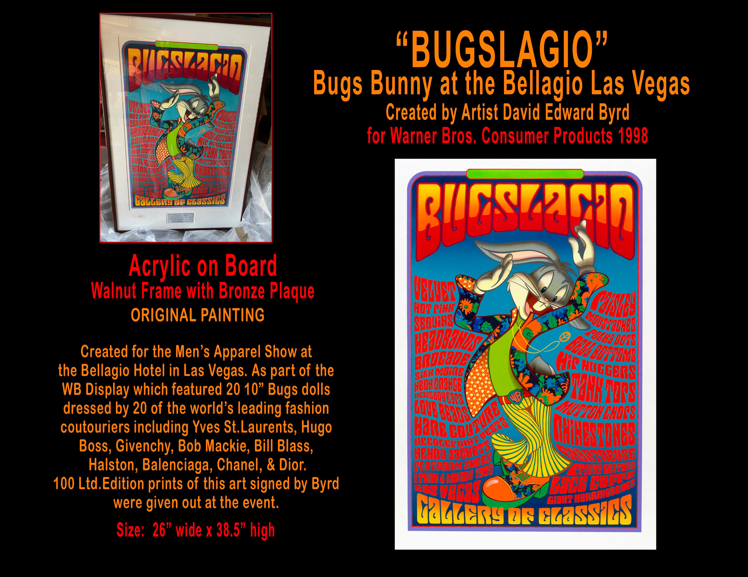 “Bugslagio,” 1998 — from the Warner Bros. years THR highlighted.