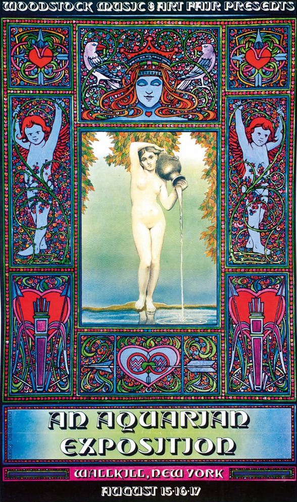 Woodstock Aquarian Exposition poster