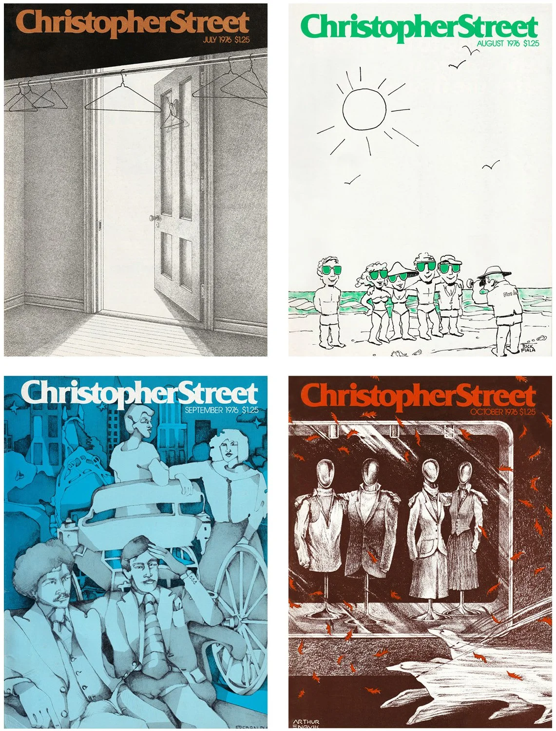 Christopher Street Magazine debut cover