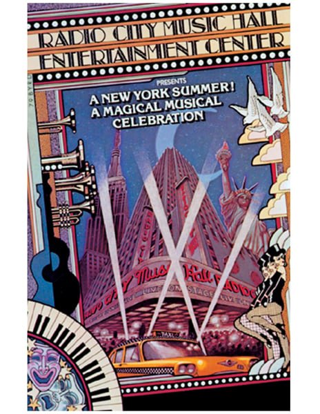 Radio City Music Hall restoration poster