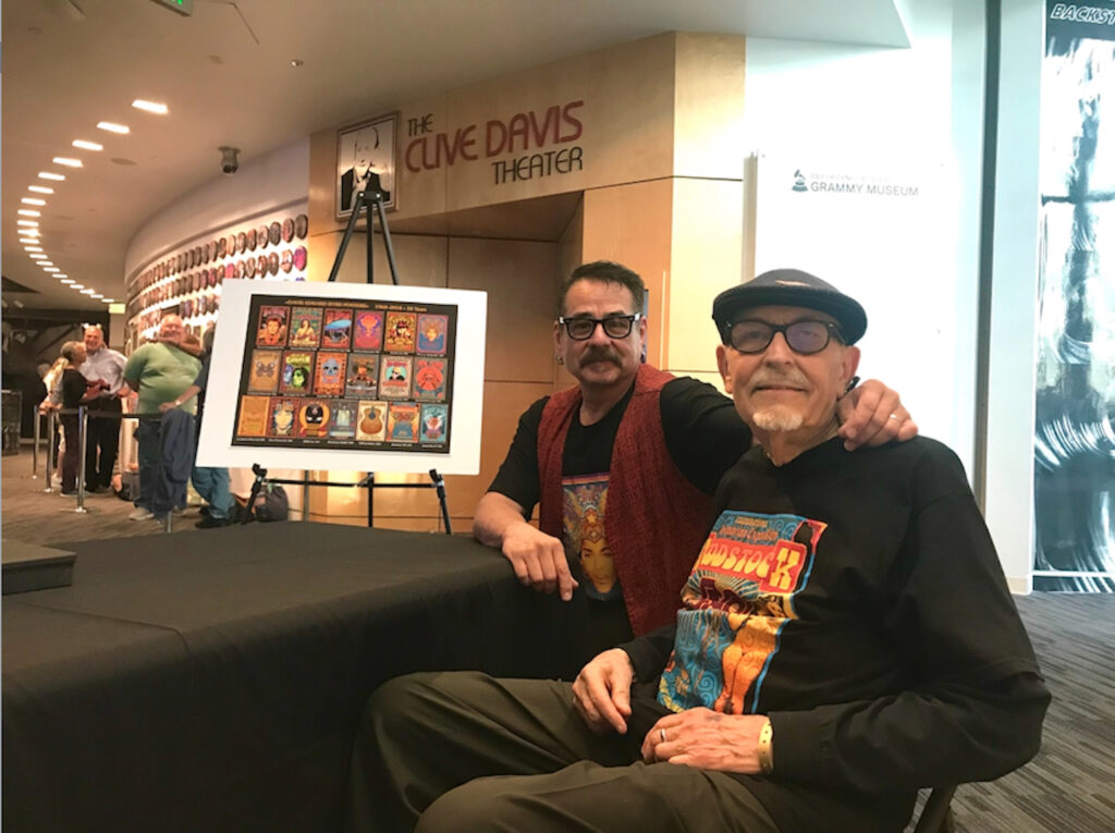 David Edward Byrd and Jolino Beserra at the GRAMMY Museum
