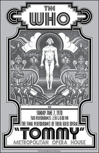 The Who Tommy Metropolitan Opera poster