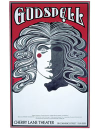 Godspell poster by David Edward Byrd